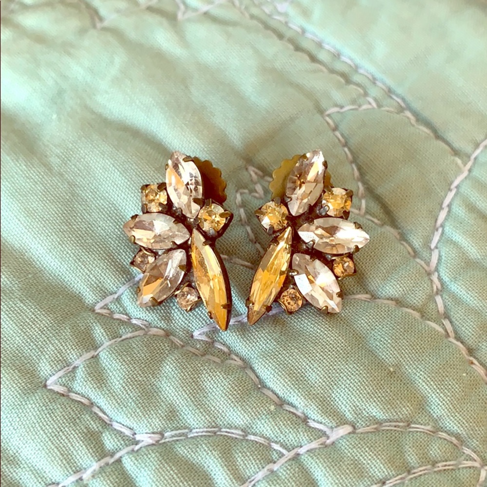 BHLDN jeweled post earrings